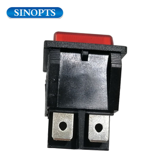 Kırmızı LED Işık ile Açma Rocker Switch 4pin 2pozisyon