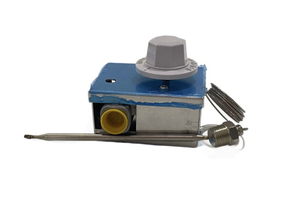 Dış muhafazalı gazlı fritöz için gazlı ısıtıcı ve gaz kontrollü termostatik vana