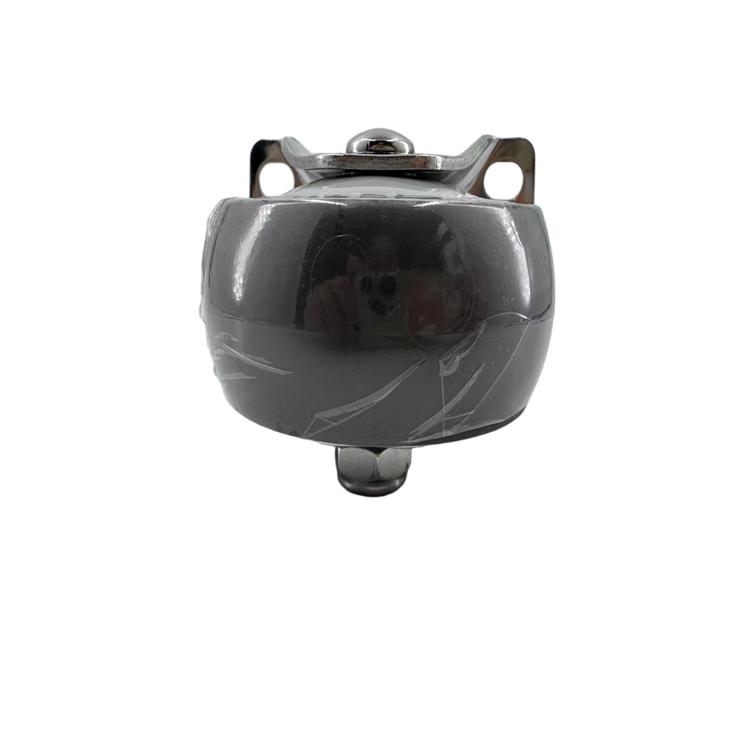 Hafif Sabit TPR Sessiz Aşınma Dayanıklı Ayak Tekerlek Kıl Kemeri Yatak Yönlü Tekerlek