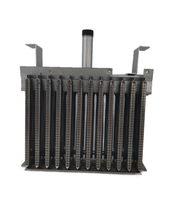 SINOPTS 12 Sıralı Gaz Kazanı Buharlı Ateş Sıralı Paslanmaz Demir Çinko Plaka Brülör Tepsisi