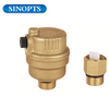 Güvenlik Basınç Rölyefi BSP NPT İplik Pirinç Hava Havalandırma Vanası