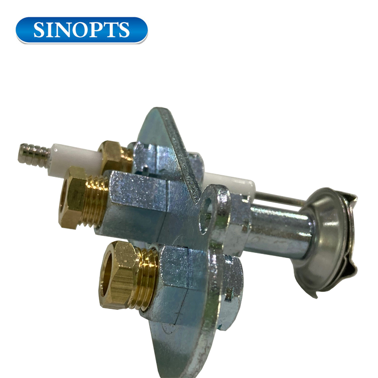 Gazlı Isıtıcı Parçaları Kıvılcım Elektrodu ile Pilot Brülör