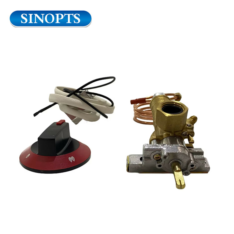 Yeni Ürünler Gaz Fırın Soba Gaz Vanası Pilot Brülör ve Düğmesi