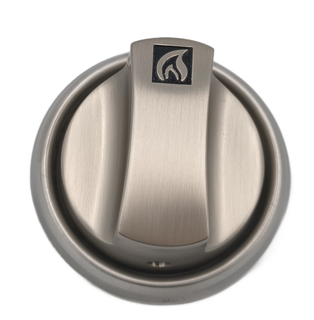 SINOPTS 57mm çaplı gaz sobası metal topuz, taban ile