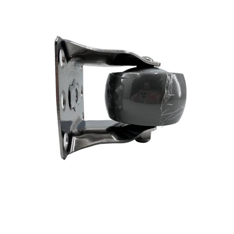 Hafif Sabit TPR Sessiz Aşınma Dayanıklı Ayak Tekerlek Kıl Kemeri Yatak Yönlü Tekerlek