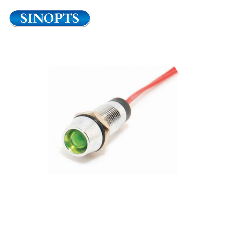 12v 8mm inverter LED metal gösterge ışığı