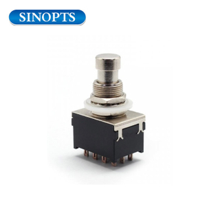 Gitar efektleri 12pins kablosuz lehim terminal ayak anahtarı