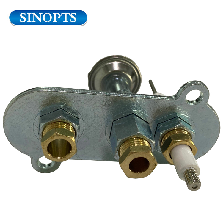 Gazlı Isıtıcı Parçaları Kıvılcım Elektrodu ile Pilot Brülör