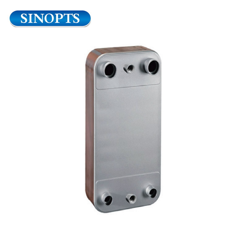 Çift boru sistemi lehimlenmiş plaka ısı eşanjörü