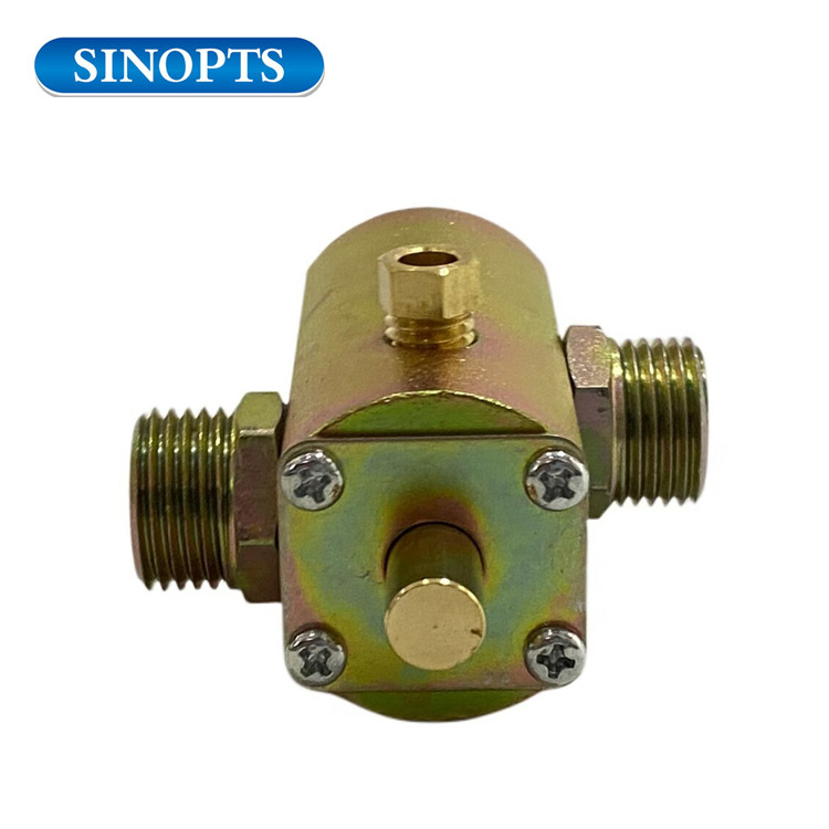 Sinopts Pirinç Gaz Tapa Valfi Pirinç Durdurma Vanası Barbekü Buner Soba Yemek Su