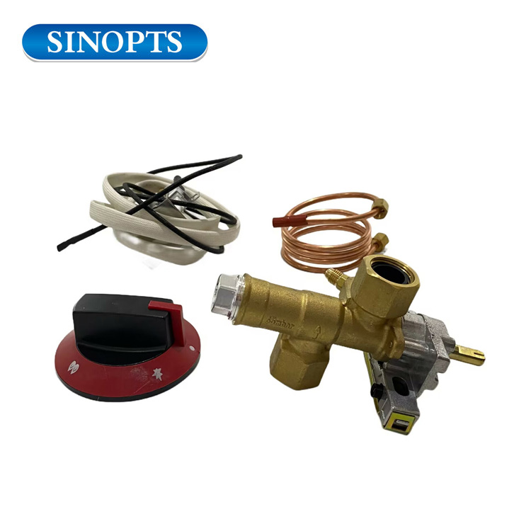 Yeni Ürünler Gaz Fırın Soba Gaz Vanası Pilot Brülör ve Düğmesi