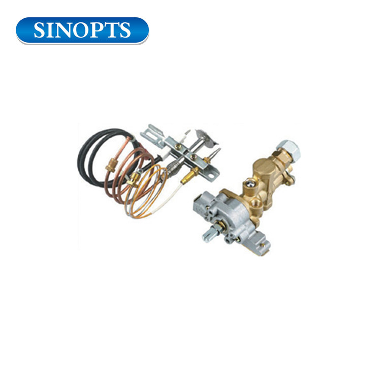 Pilot brülörlü batı gıda sobasının gazı güvenlik valfi söndürme