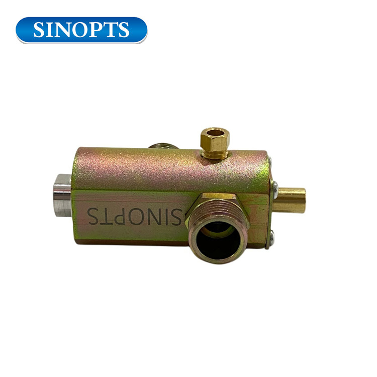 Sinopts Pirinç Gaz Tapa Valfi Pirinç Durdurma Vanası Barbekü Buner Soba Yemek Su