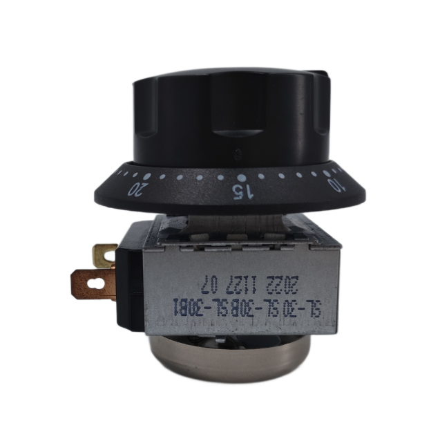 SINOPTS 30 dakikalık fırın zamanlayıcısı, düğmeli, ayarlanabilir elektrikli fırın