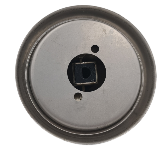 SINOPTS 57mm çaplı gaz sobası metal topuz, taban ile