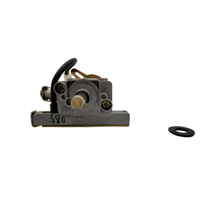 Ticari Mutfak Otel Tek Gaz Ateşleme Valf Gaz Sobası Yedek Parçalar Alüminyum Vücut Pirinç Nozul