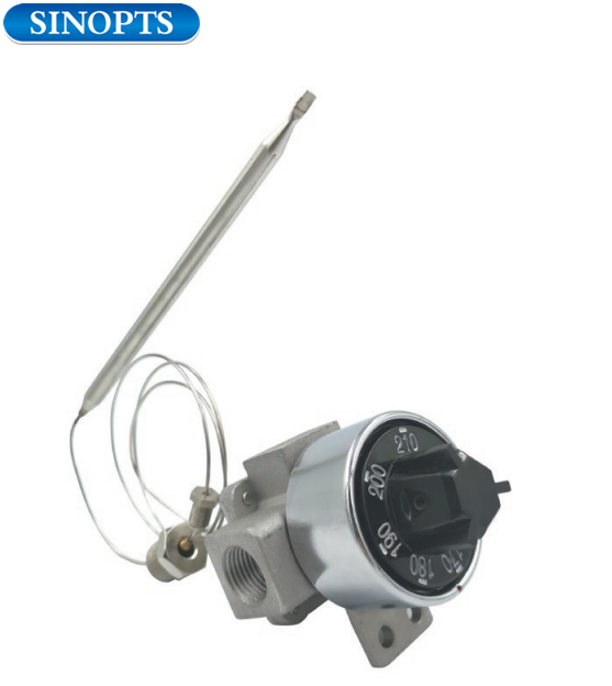 Fırın Fritöz ve Ticari Kichen Pişirme Makinesi için Termostatik Gaz Vanaları