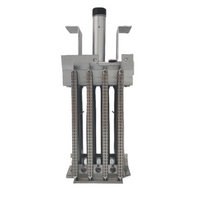 SINOPTS Ticari Gaz Sobası Aksesuarları Gaz Kazanı Parçaları Dört Sıralı Paslanmaz Çelik Brülör