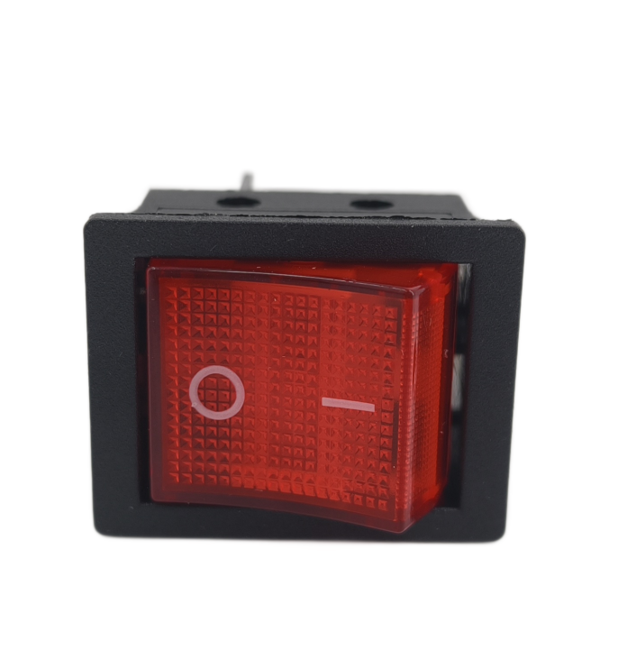 SINOPTS remium Enerji Tasarruflu kırmızı Mini Rocker Anahtarı 