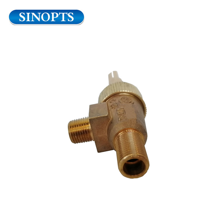 Gazlı Ocak Brülör Parçalar Single Sprey Pirinç Gaz Valfi