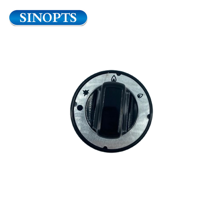 Sinopts Gaz Barbekü Sobası Evrensel Elektrikli Ahşap Plastik Topuz Siyah Kırmızı Ölçek Çıkartmalar