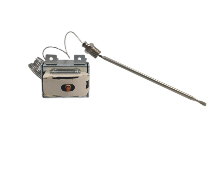 SINOPTS Gazlı Fritöz için Termostatik Vana ve Sıcaklık Sınırlayıcı, Paslanmaz Çelik Yapı