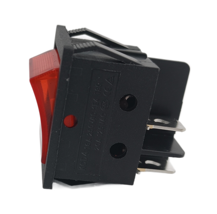 SINOPTS remium Enerji Tasarruflu kırmızı Mini Rocker Anahtarı 