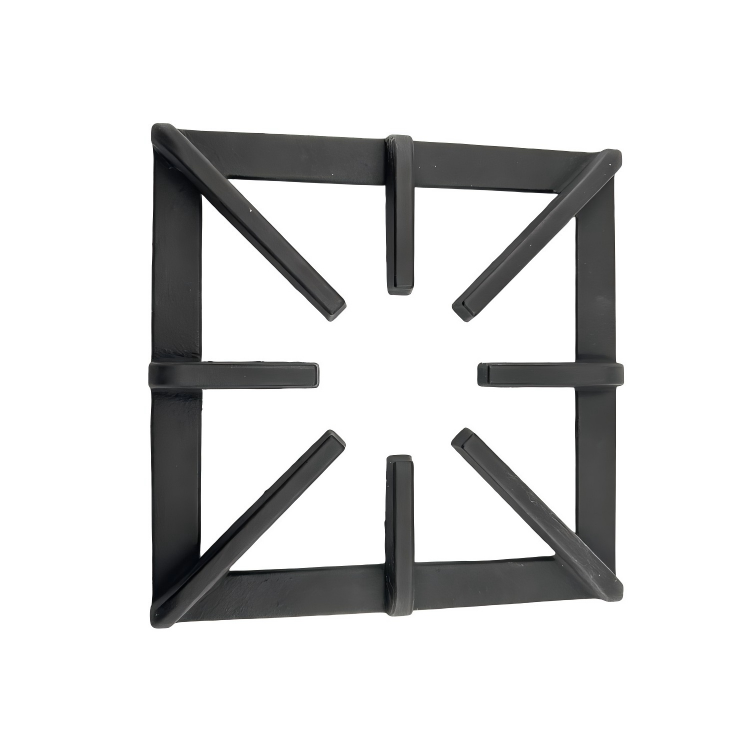 Dökme Demir Emaye Gaz Sobası Burner Grad Pan, ev ve otel yemek cihazı için destekler