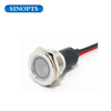 19mm LED IP67 Metal Pilot Gösterge Işığı Bir Telli