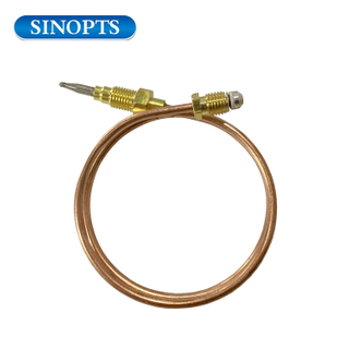 Gaz şömine ateşi için 455mm ısıtıcı termokupl evrensel termokoupl 