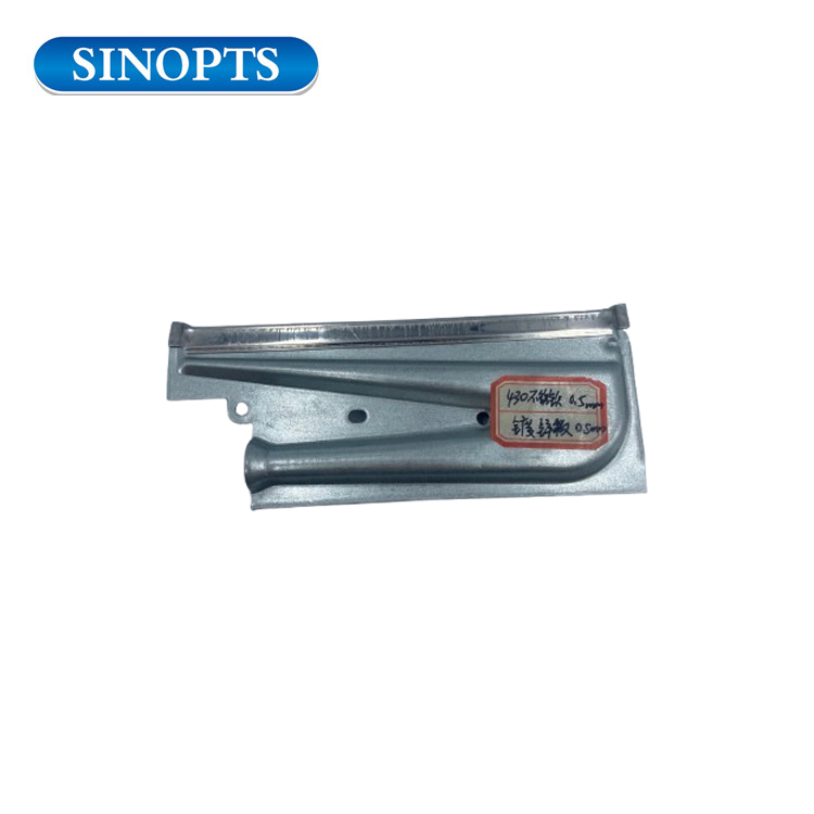 Gaz ısıtıcısı için özelleştirilebilir demir brülör tepsisi parçaları