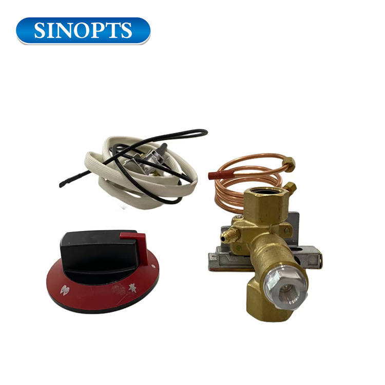 Yeni Ürünler Gaz Fırın Soba Gaz Vanası Pilot Brülör ve Düğmesi