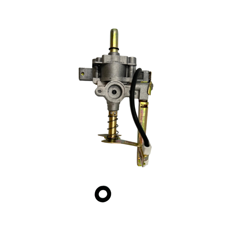 Ticari Mutfak Otel Tek Gaz Ateşleme Valf Gaz Sobası Yedek Parçalar Alüminyum Vücut Pirinç Nozul