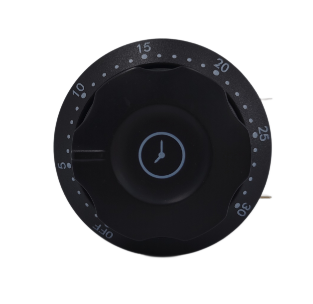 SINOPTS 30 dakikalık fırın zamanlayıcısı, düğmeli, ayarlanabilir elektrikli fırın